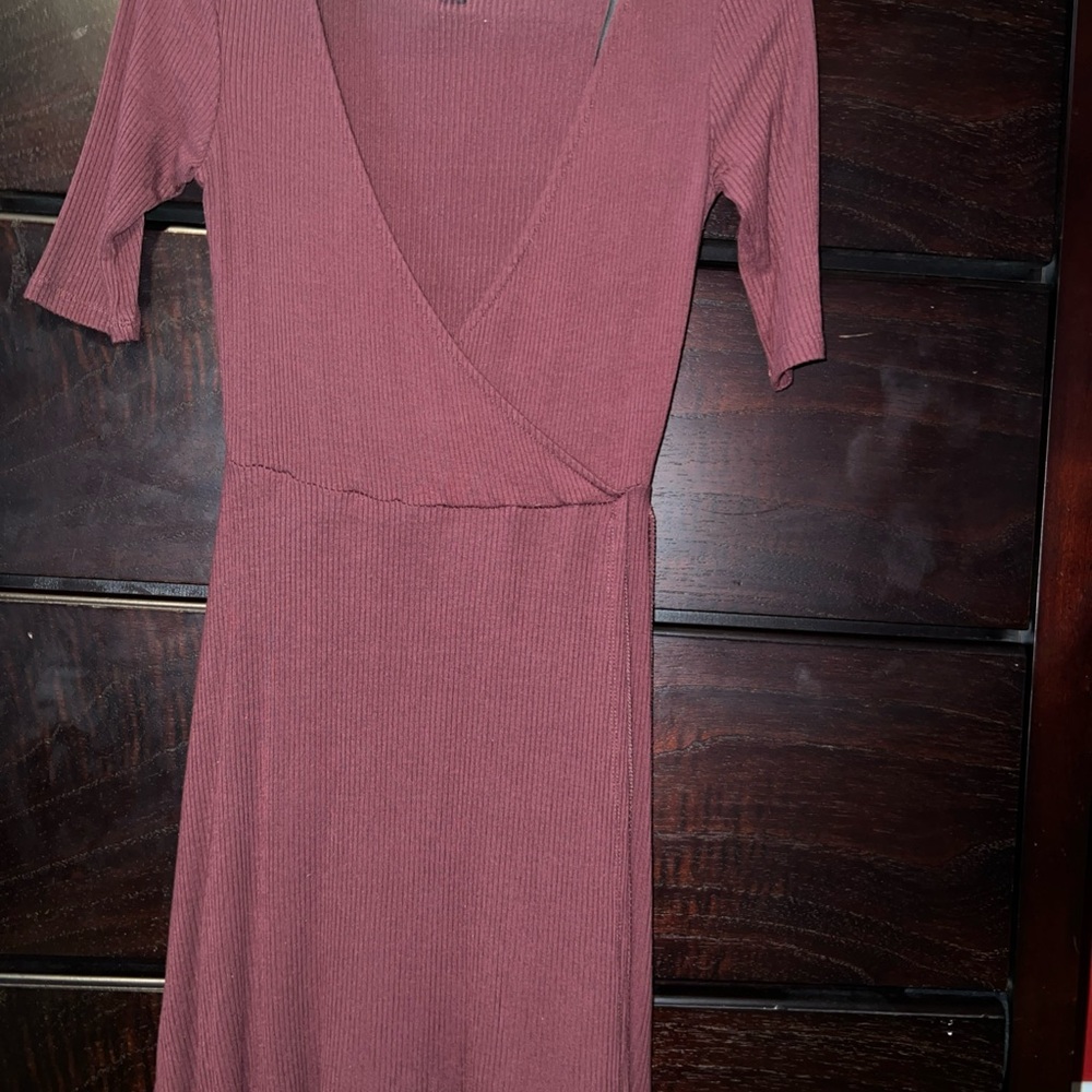 Forever 21 Dusty Rose Midi Dress